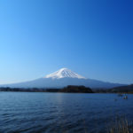 関東近辺を花見＆観光_9 大石公園から富士山を眺める